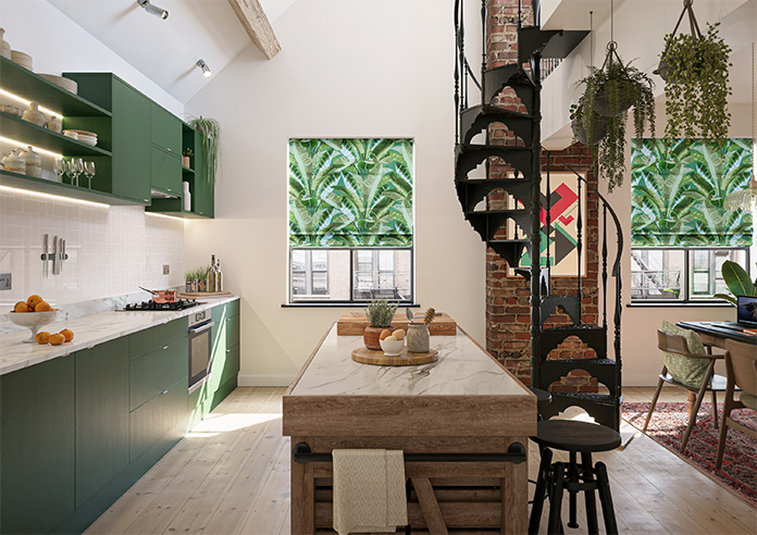 Rodeo Drive, Jade - Twist&Fit Roman Blind - Image 8